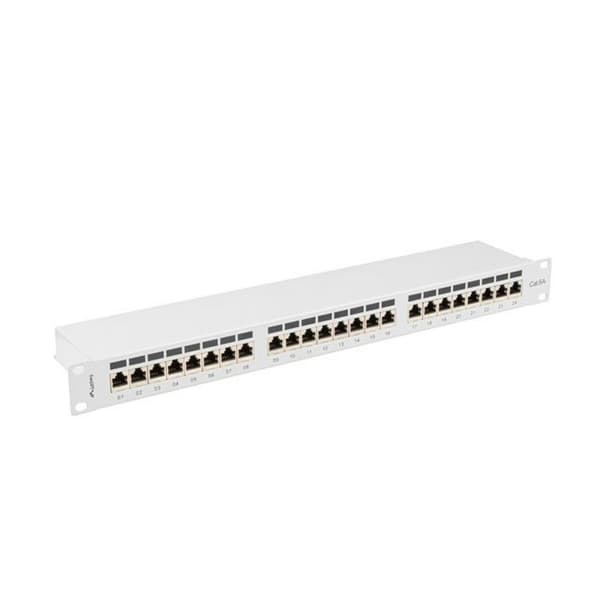 24-port UTP kategori 5e Patch Panel Lanberg PPSA-1024-S