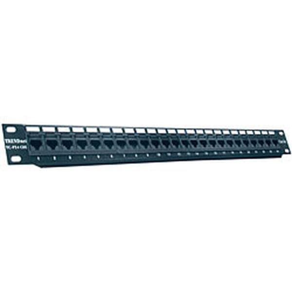 24-port UTP kategori 5e Patch Panel Trendnet TC-P24C5E Sort