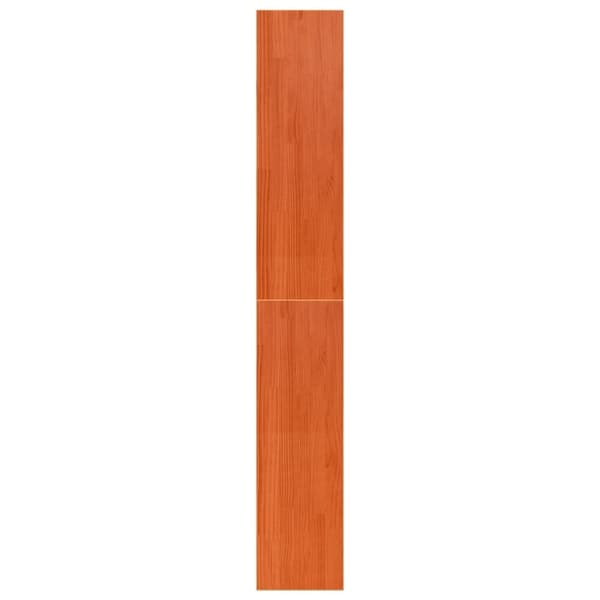 vidaXL bogreol/rumdeler 100x30x199,5 cm massivt fyrretræ
