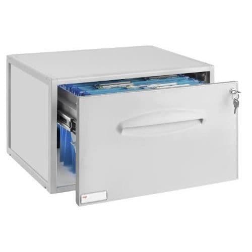 Flexystem 8301 hängmappspiedestal ljusgrå...