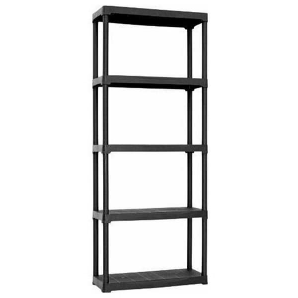 Artplast Hylde Tempo 176x90x40 Cm Sort