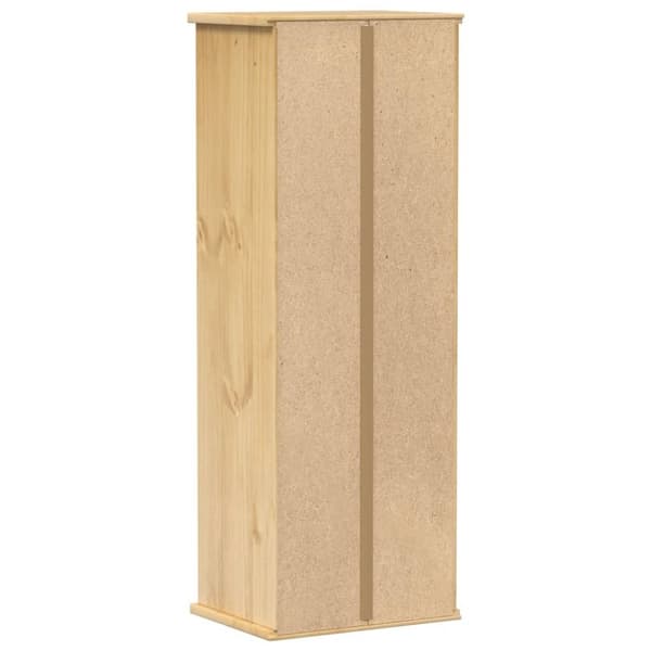 vidaXL CD-kaappi Corona 40x30x110 cm täysi mänty
