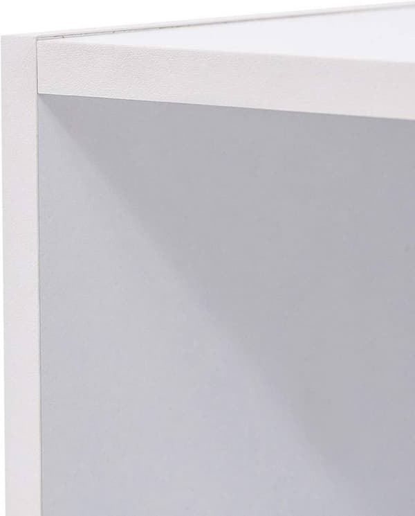 Rootz multifunktionel reol - Opbevaringsorganisering - Displayhylde - Stabil og sikker, pladseffektiv, nem montering - MDF-plade - 60 cm x 29,5 cm x 1