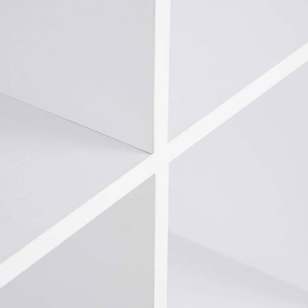 Rootz multifunktionel reol - Opbevaringsorganisering - Displayhylde - Stabil og sikker, pladseffektiv, nem montering - MDF-plade - 60 cm x 29,5 cm x 1