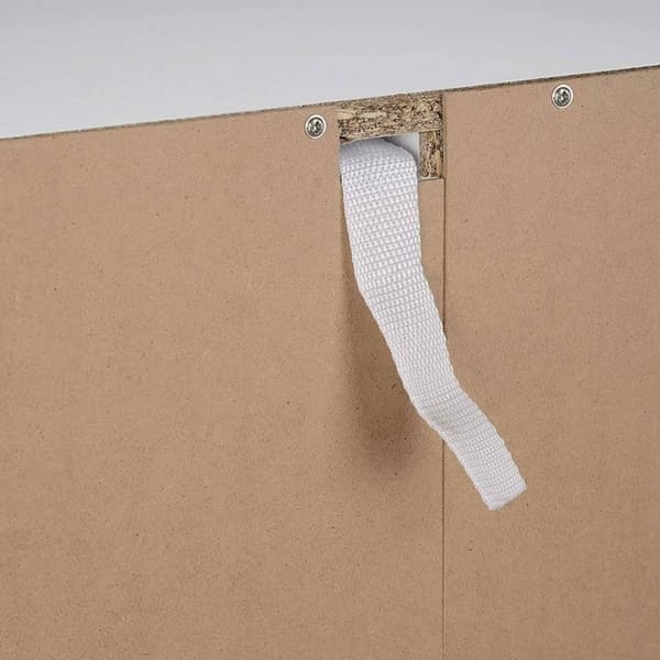 Rootz multifunktionel reol - Opbevaringsorganisering - Displayhylde - Stabil og sikker, pladseffektiv, nem montering - MDF-plade - 60 cm x 29,5 cm x 1