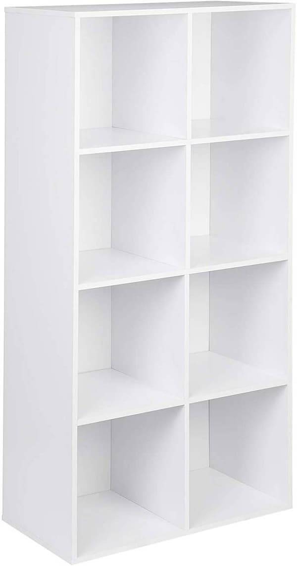 Rootz multifunktionel reol - Opbevaringsorganisering - Displayhylde - Stabil og sikker, pladseffektiv, nem montering - MDF-plade - 60 cm x 29,5 cm x 1