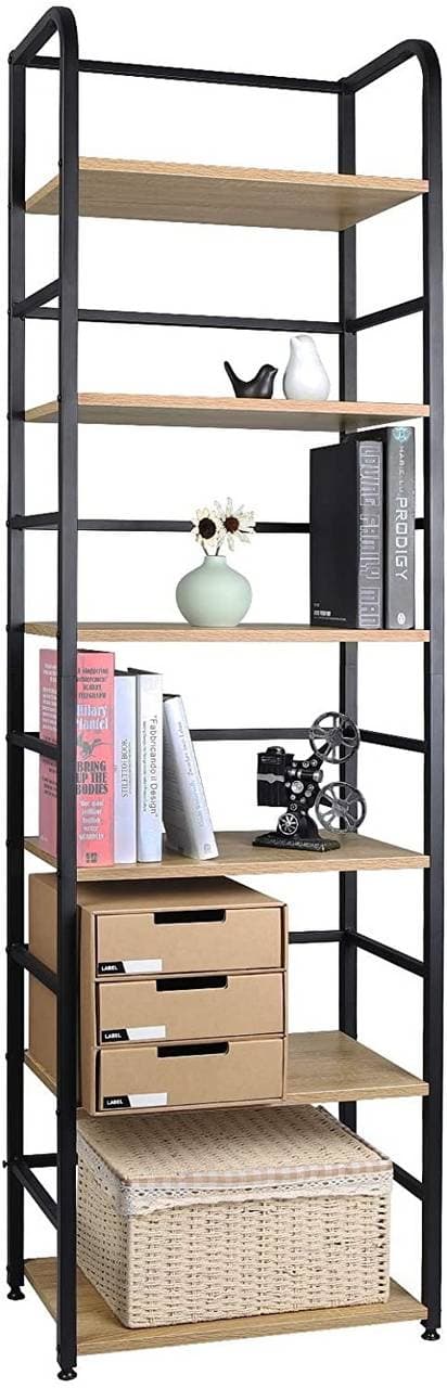 Rootz stående hylde i industriel stil - Opbevaringsstativ - Bogreol - Elegant design - Robust konstruktion - Miljøvenlige materialer - 50 cm x 30 cm x