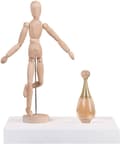 Miniatyrbillede 7 af 8: Rootz Sæt med 4 væghylder - Flydende hylder - Displayhylder - Fugtbestandig MDF - Nem installation - Alsidigt design - 110 cm x 22,9 cm x 3,8 cm