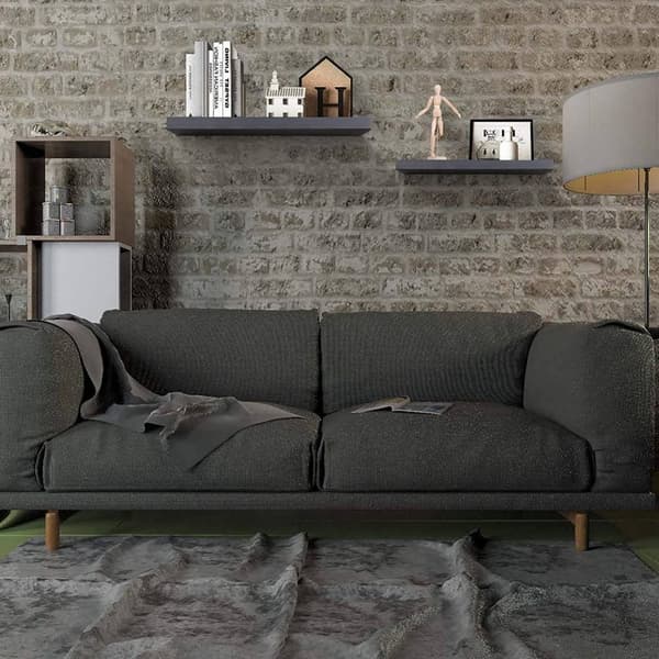 Rootz Set med 4 vägghyllor - Flytande hyllor - Displaykanter - Fuktbeständig - Enkel installation - Mångsidig användning - 60 cm x 22,9 cm x 3,8 cm