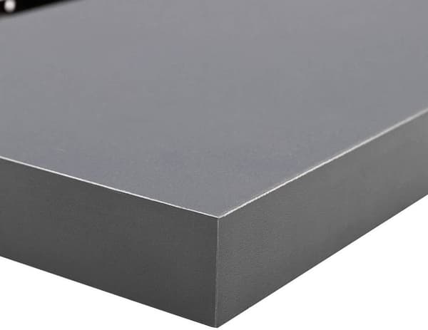 Rootz Set med 4 vägghyllor - Flytande hyllor - Displaykanter - Fuktbeständig - Enkel installation - Mångsidig användning - 60 cm x 22,9 cm x 3,8 cm