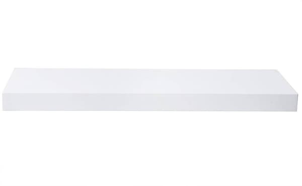 Rootz-seinähyllyt - Kelluvat hyllyt - Näytön reunalistat - Kosteudenkestävä - Kestävä - Helppo asennus - 120 cm x 22,9 cm x 3,8 cm