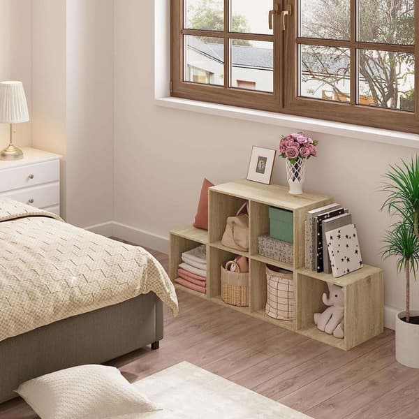 Rootz Modern White Reol - Stilfuld bogreol - Opbevaringsorganisering - Fleksibel konfiguration - Overlegen holdbarhed - Forbedret stabilitet - 90 cm x