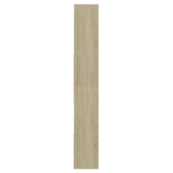 vidaXL bogreol 67x24x161 cm konstrueret træ sonoma-eg - Bogskabe & reoler