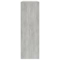 Pikkukuva 6 / 7: vidaXL Kirjahylly betoninharmaa 60x24x76 cm tekninen puu -  Kirjahyllyt