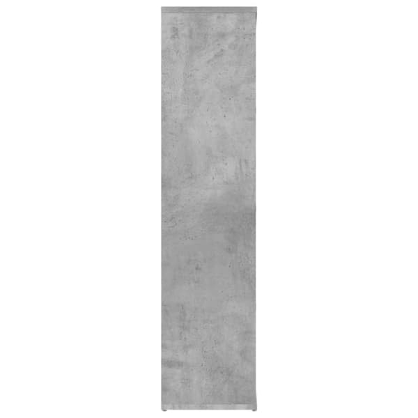 vidaXL Kirjahylly betoninharmaa 50x25x106 cm tekninen puu -  Kirjahyllyt