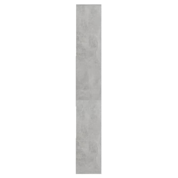vidaXL bogreol 67x24x161 cm konstrueret træ betongrå -  Bogskabe & reoler