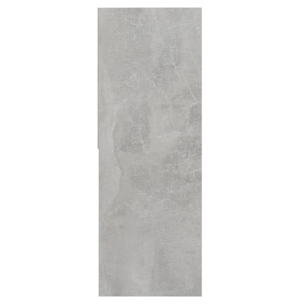 vidaXL bogreol 67x24x161 cm konstrueret træ betongrå -  Bogskabe & reoler