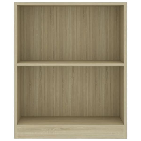 vidaXL bogreol 60x24x76 cm konstrueret træ sonoma-egetræsfarvet -  Bogskabe & reoler