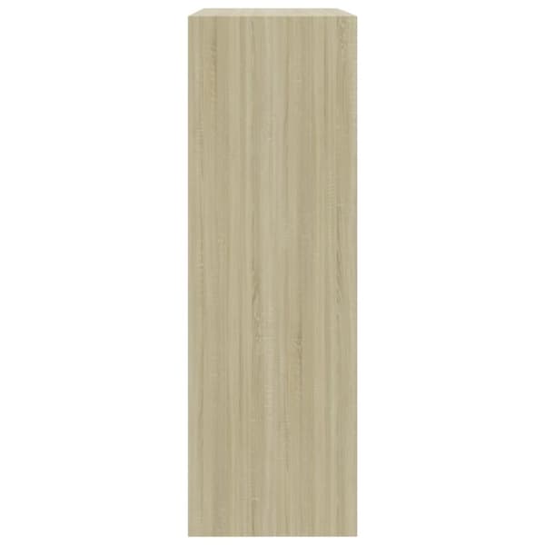 vidaXL bogreol 60x24x76 cm konstrueret træ sonoma-egetræsfarvet -  Bogskabe & reoler