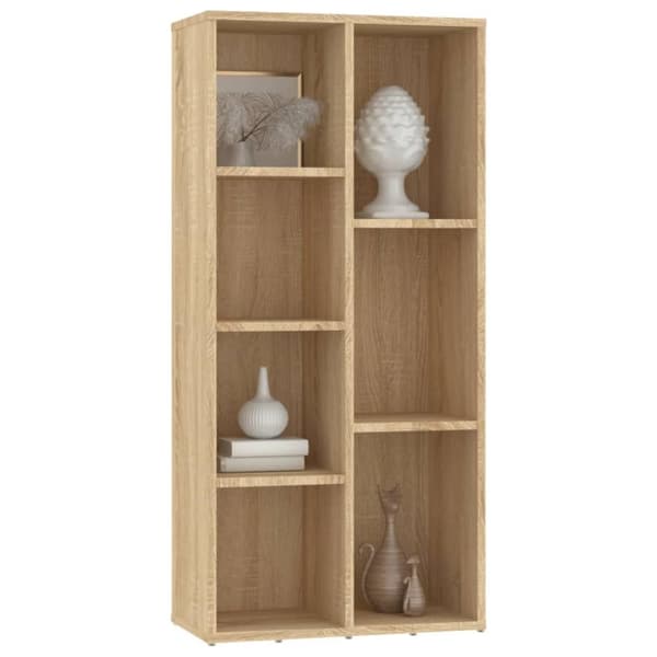 vidaXL bogreol 50x25x106 cm konstrueret træ sonoma-eg -  Bogskabe & reoler