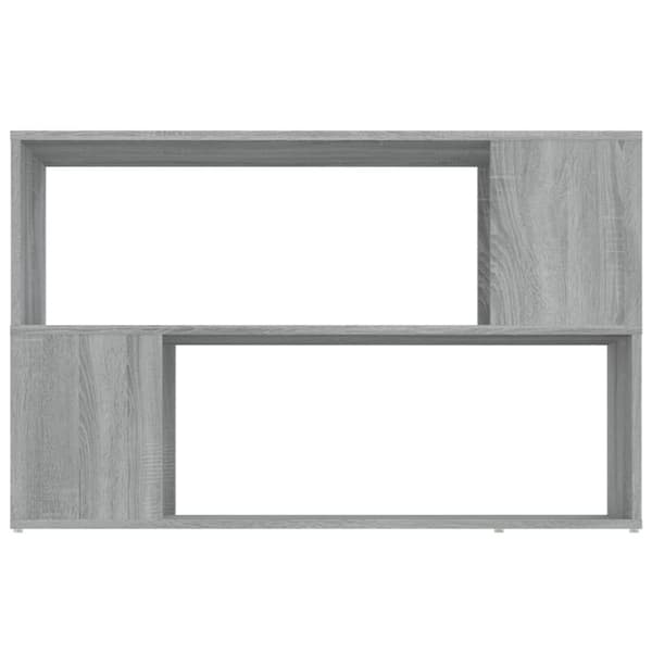 vidaXL bogreol 100x24x63 cm konstrueret træ grå sonoma-eg -  Bogskabe & reoler