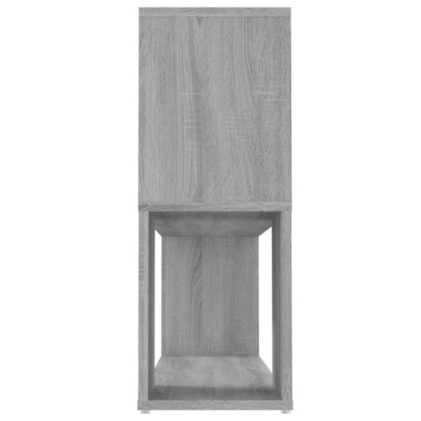 vidaXL bogreol 100x24x63 cm konstrueret træ grå sonoma-eg -  Bogskabe & reoler