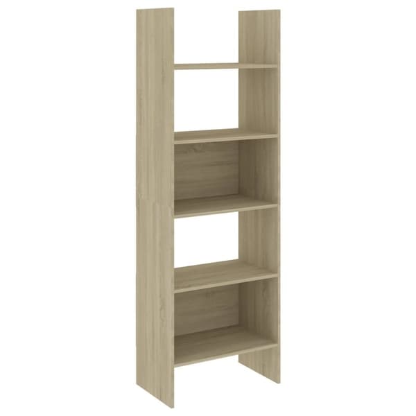vidaXL bogreol 60x35x180 cm konstrueret træ sonoma-eg -  Bogskabe & reoler