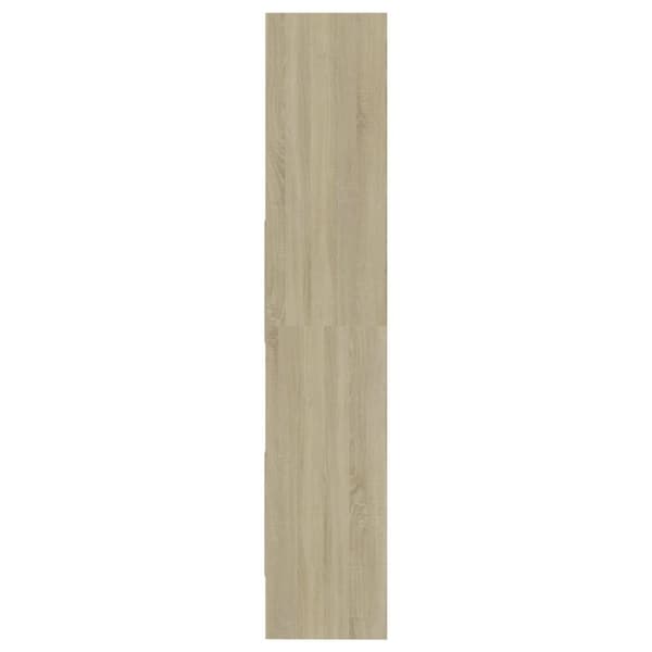 vidaXL bogreol 60x35x180 cm konstrueret træ sonoma-eg -  Bogskabe & reoler