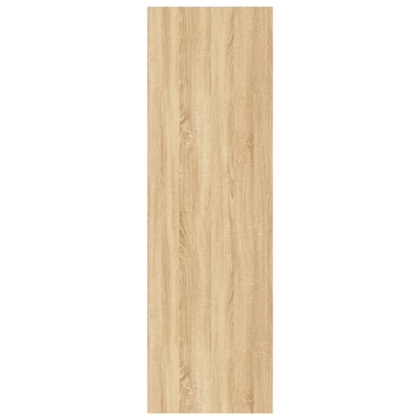 vidaXL bogreol/skænk 66x30x98 cm konstrueret træ sonoma-eg - Bogskabe & reoler