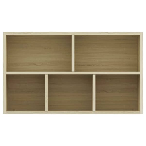 vidaXL bogskab/skænk sonoma-eg 50x25x80 cm spånplade -  Bogskabe & reoler