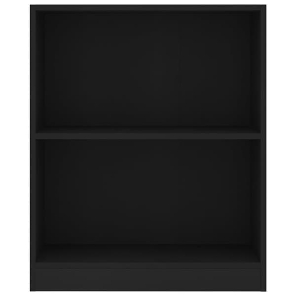vidaXL Bokhylla svart 60x24x76 cm konstruerat trä - Bokhyllor & fristående hyllor