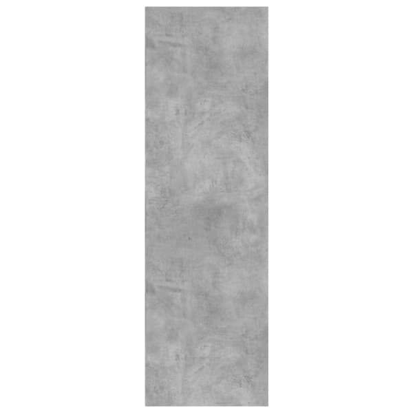 vidaXL bogreol/skænk 66x30x98 cm konstrueret træ betongrå -  Bogskabe & reoler