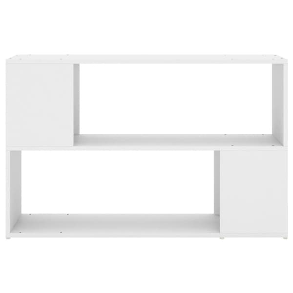 vidaXL bogreol 100x24x63 cm spånplade hvid - Bogskabe & reoler