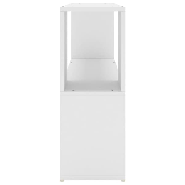 vidaXL bogreol 100x24x63 cm spånplade hvid - Bogskabe & reoler