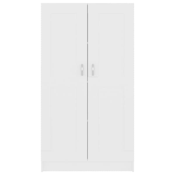 vidaXL bogskab 82,5x30,5x150 cm spånplade hvid - Bogskabe & reoler