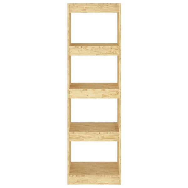 vidaXL bogreol/rumdeler 40x30x135,5 cm massivt fyrretræ - Bogskabe & reoler