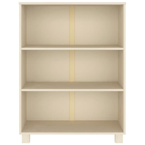 vidaXL Kirjahylly HAMAR hunajanruskea 85x35x112 cm täysi mänty -  Kirjahyllyt
