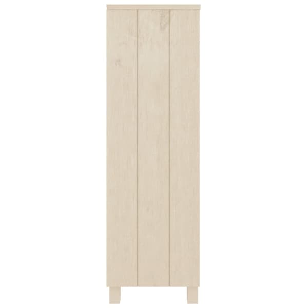 vidaXL Kirjahylly HAMAR hunajanruskea 85x35x112 cm täysi mänty -  Kirjahyllyt