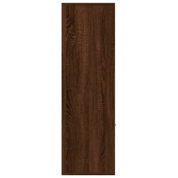 vidaXL bogreol 98x30x98 cm brun egetræsfarve - Bogskabe & reoler