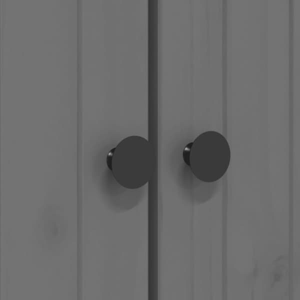 vidaXL bogreol BODO 80x40x172 cm massivt fyrretræ grå - Bogskabe & reoler