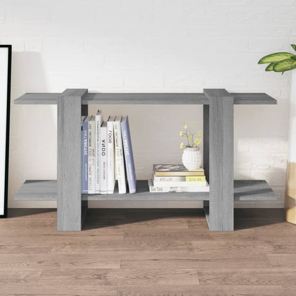 vidaXL bogreol 100x30x51 cm konstrueret træ grå sonoma-eg -  Bogskabe & reoler