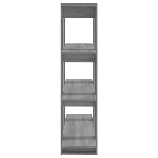 vidaXL bogreol/rumdeler 100x30x123,5 cm grå sonoma-eg -  Bogskabe & reoler