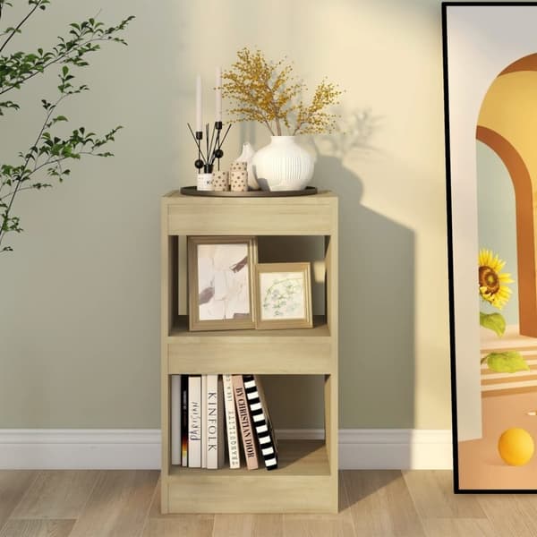 vidaXL bogreol/rumdeler 40x30x72 cm sonoma-eg -  Bogskabe & reoler