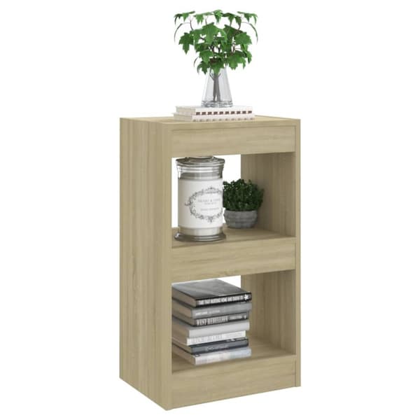 vidaXL bogreol/rumdeler 40x30x72 cm sonoma-eg -  Bogskabe & reoler