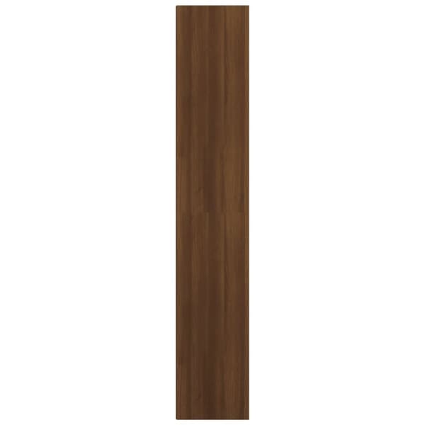 vidaXL bogreol 36x30x171 cm konstrueret træ brun egetræ -  Bogskabe & reoler