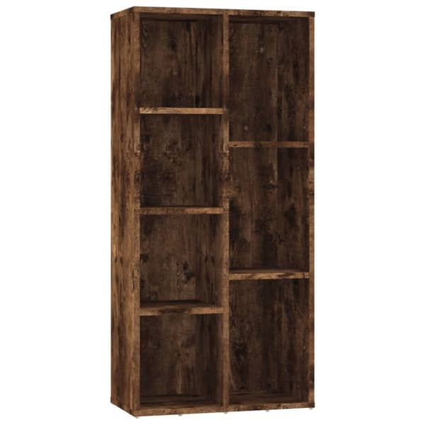 vidaXL Bokhylla rökfärgad ek 50x25x106 cm - Bokhyllor & fristående hyllor