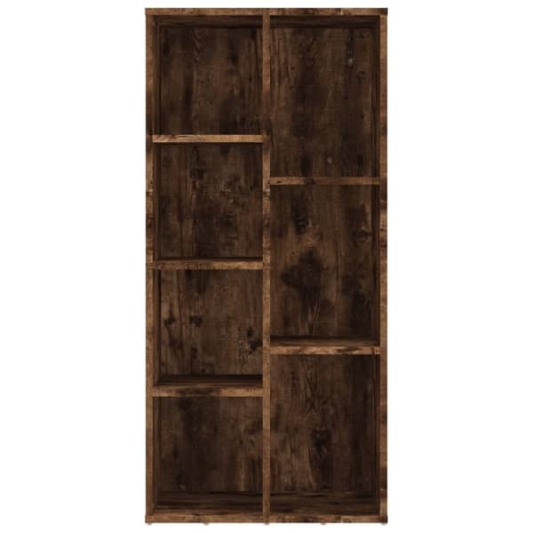 vidaXL Bokhylla rökfärgad ek 50x25x106 cm - Bokhyllor & fristående hyllor