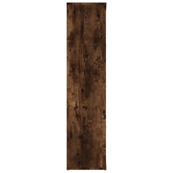vidaXL Bokhylla rökfärgad ek 50x25x106 cm - Bokhyllor & fristående hyllor
