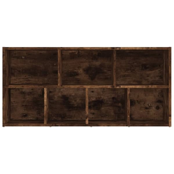 vidaXL Bokhylla rökfärgad ek 50x25x106 cm - Bokhyllor & fristående hyllor