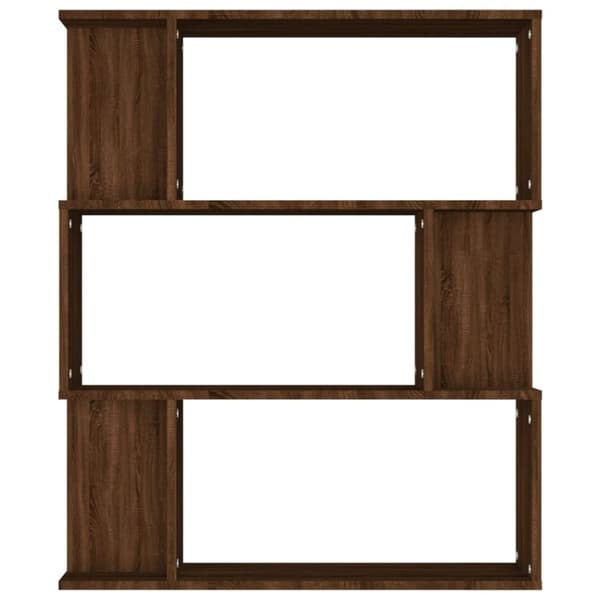 vidaXL bogreol/rumdeler 80x24x96 cm konstrueret træ brun eg -  Bogskabe & reoler